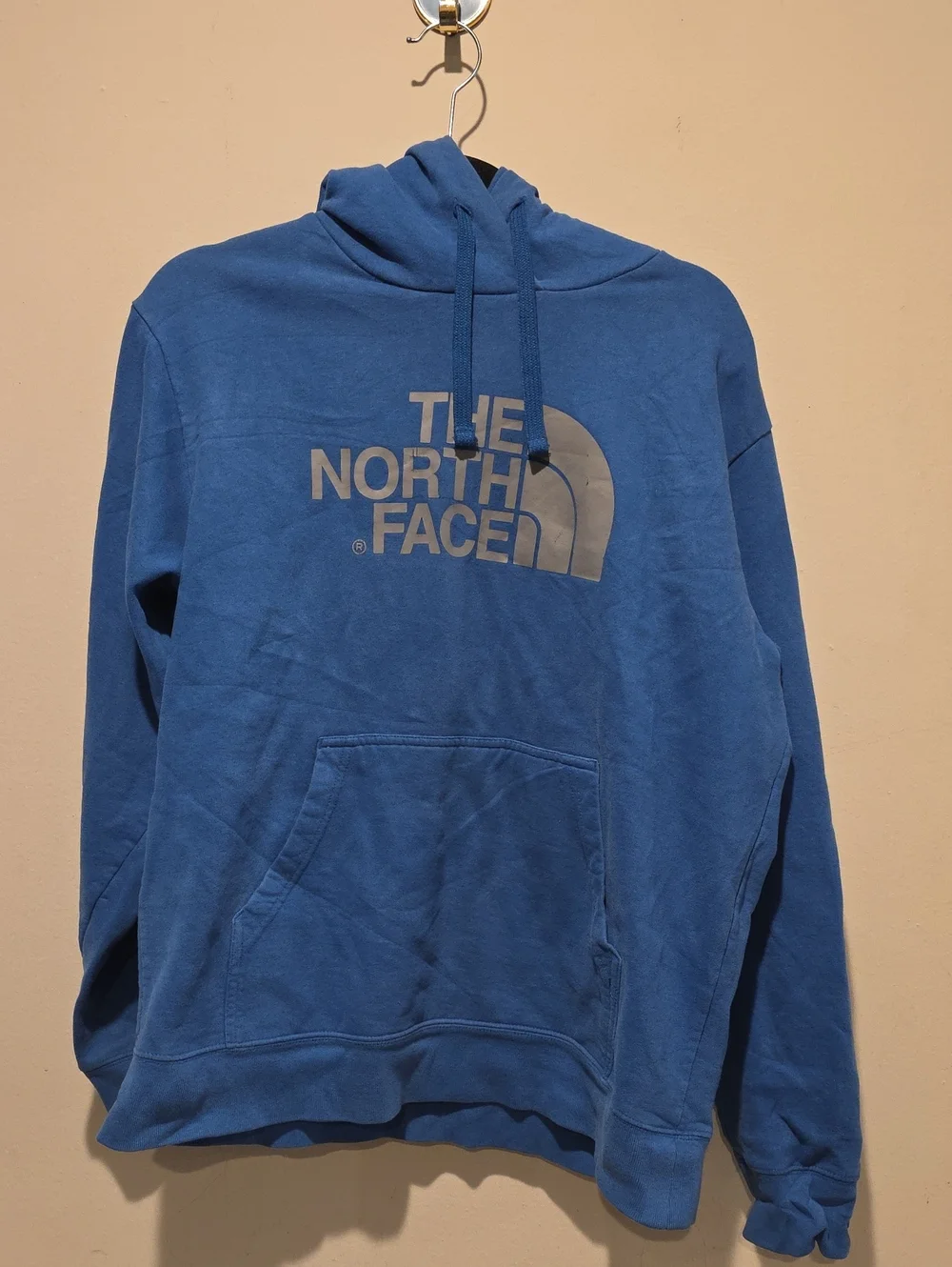 The North Face Men’s Blue Logo Hoodie Mens Large